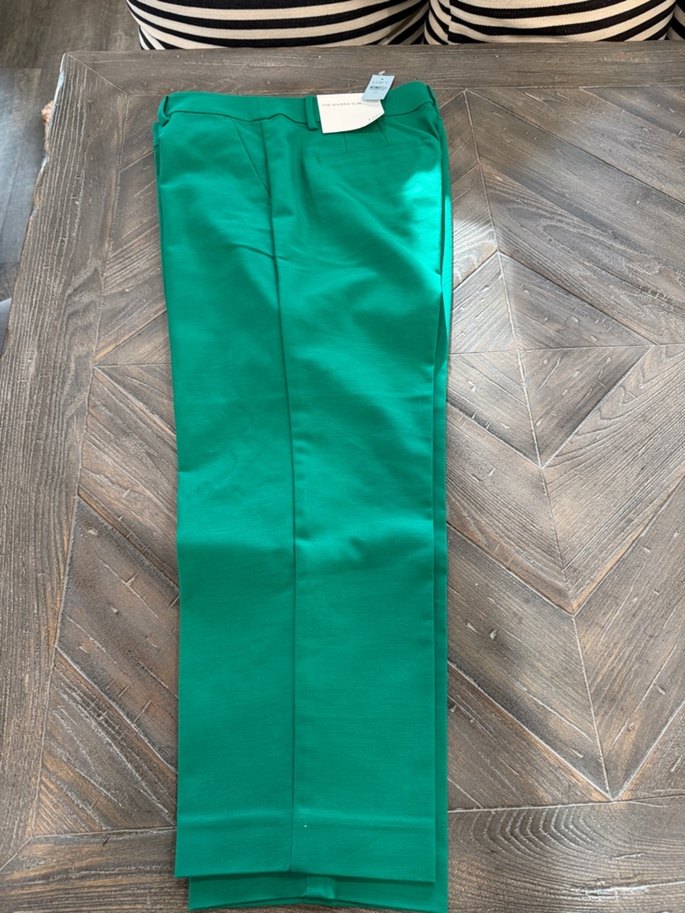 LOFT Emerald Green Tailored Women's Dress Pants 12P Curvy